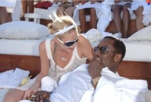 Paris Hilton was seen with Diddy multiple times