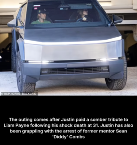 When Justin Bieber leaves following Liam Payne's passing, he appears distressed.