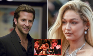 After not going to the family-friendly event without his fiancée, 19-year-old Gigi Hadid, Bradley Cooper, 49, eventually announced their engagement, putting an end to breakup rumors. View More