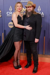 Oops! Chris Stapleton Forgot to Thank Wife Morgane After First 2024 CMA Awards Win — But He Made Up for It