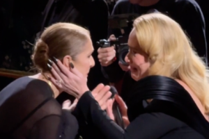 Adele and Celine Dion share heartfelt embrace and shed tears in sweet concert encounter