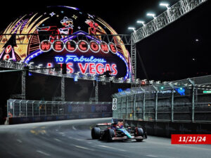 F1 Las Vegas Grand Prix 2024 Not Ready to Race Yet ... But Celebs Already Taking Over Vegas!!!