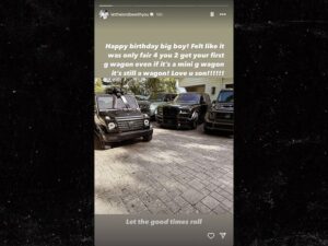 Scott Disick Big-Time Bday Gift For Son Mason ... Enjoy Your New Mercedes!!!