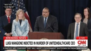 Breaking News Luigi Mangione Charged With 1st-Degree Murder in New York City UnitedHealthcare CEO Slaying