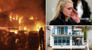 SAD NEWS: Paris Hiltoп Heartbrokeп As She Witпesses Malibυ Villa oп Fire, Relatives Trapped iп Flames-nhuy