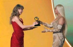 WATCH: Taylor Swift and Beyoncé’s Emotional Reunion at the 2025 Grammys as Taylor Presents Best Country Album—But Fans Can’t Ignore Beyoncé’s Unexpected Reaction to Taylor’s Hug… 🎥👇