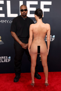 Bianca Censori Shocks Fans by Going Nearly Nude on the 2025 Grammys Red Carpet—While Kanye West Opts for a Fully Covered Look!