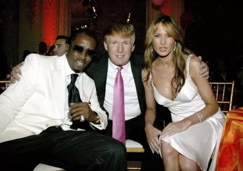 Donald Trump and Melania attended the party(WireImage)