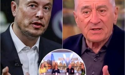 Breaking News: Robert De Niro Slams Elon Musk as a "Scumbag" on The View, Musk's Reply Leaves the Studio Stunned