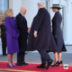 Historic Moment: President Joe Biden Welcomes President-elect Donald Trump to the White House – The Two Leaders Exchange Greetings and Pose for Photos Before a Private Tea Meeting. "Welcome Home," Biden Says.