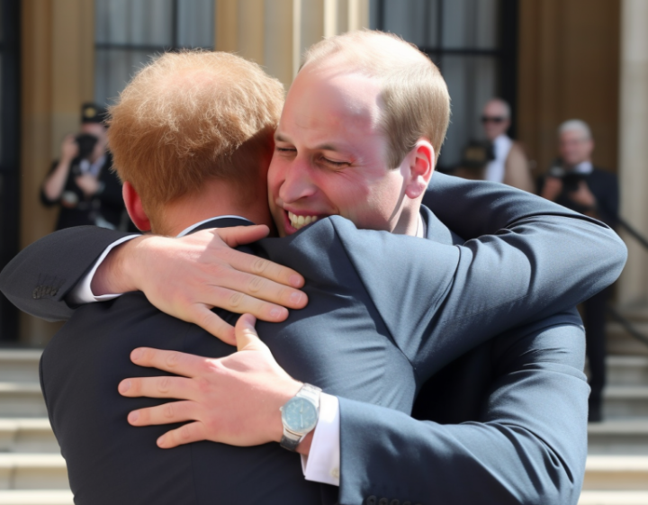 "Breaking News: Prince William Embraces Prince Harry’s Return to the UK, Inspired by a Dream of Princess Diana—'She Spoke to Me...' Full Story Inside."