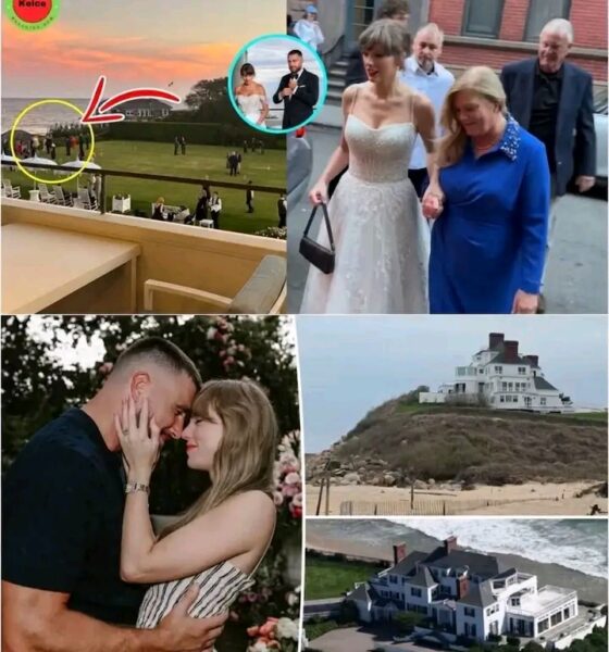 OMG! TAYLOR IS MARRIED! You won’t believe the deeply emotional moment Taylor Swift walked down the aisle with her parents! The breathtaking custom dress, the bittersweet tears, and Travis waiting at the altar… it’s pure magic!